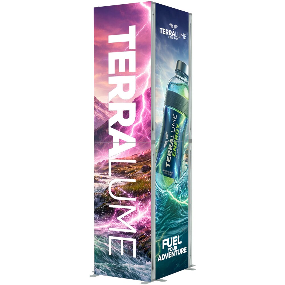 Showbird 120 Tower — Single Sided Graphic Package